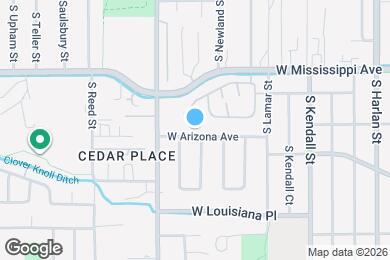 Map image of the property - 6675 W Arizona Ave