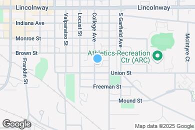 Map image of the property - 357 College Ave