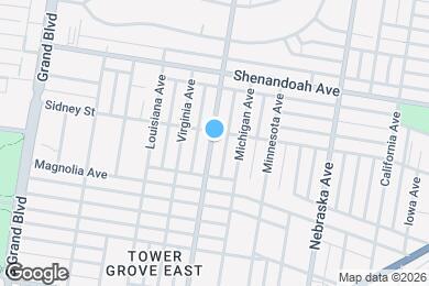 Map image of the property - 2604 S Compton Ave