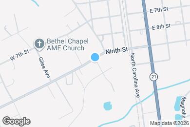 Map image of the property - 501 W 9th St