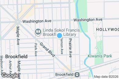 Map image of the property - 3600 Vernon Ave