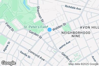 Map image of the property - 252 Walden St