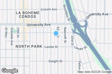 Map image of the property - 3770 32nd St