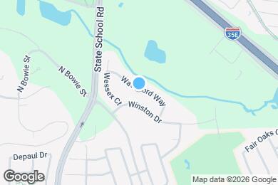 Map image of the property - 3842 Waterford Way