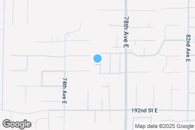 Map image of the property - 18908 76th Ave Ct E