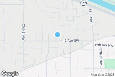 Map image of the property - 1305 23rd St NW