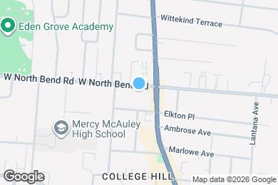 Map image of the property - 1635 W North Bend Rd
