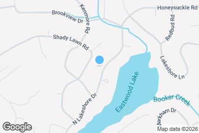 Map image of the property - 2117 N Lakeshore Dr