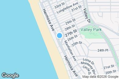 Map image of the property - 2650 Hermosa Ave