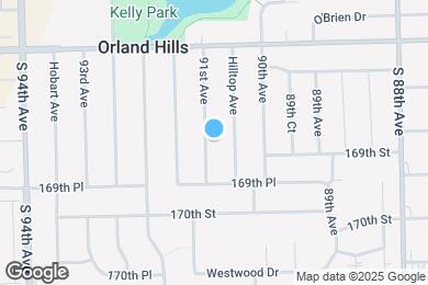 Map image of the property - 16817 91st Ave