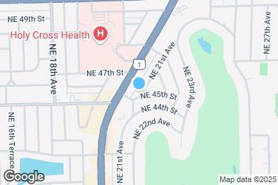 Map image of the property - 4501 NE 21st Ave