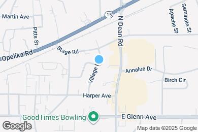 Map image of the property - Cute and Newly Renovated Brick One Level H...