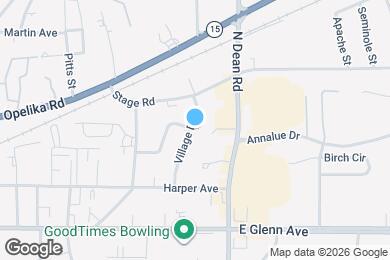 Map image of the property - Cute and Newly Renovated Brick One Level Home in Auburn