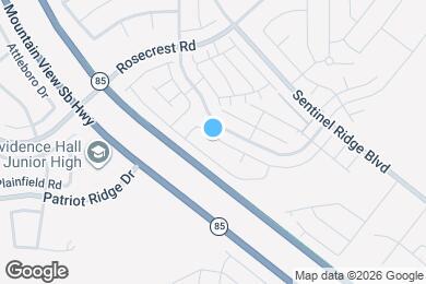 Map image of the property - 14518 Juniper Shade Dr