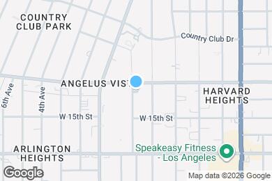 Map image of the property - 1308 S Van Ness Ave