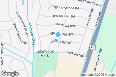 Map image of the property - 3901 NW Kenwood Dr