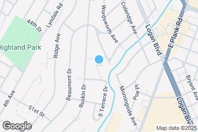 Map image of the property - 126 S Beckman Dr