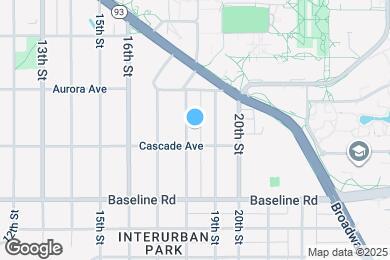 Map image of the property - 814 18th St