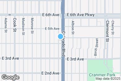 Map image of the property - 408 Harrison St