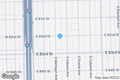 Map image of the property - 8201 S Michigan Avenue