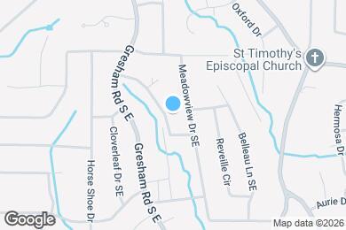 Map image of the property - 2842 Zane Grey Dr SE