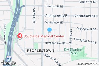 Map image of the property - 976 Dunning St SE