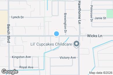 Map image of the property - 1034 Wicks Ln