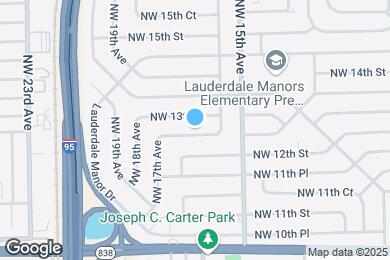 Map image of the property - 1607 NW 12th Ct