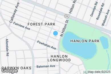 Map image of the property - 3300 Fairview Ave