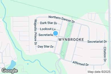 Map image of the property - 10567 Secretariat Dr