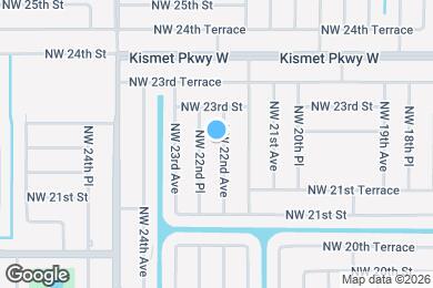 Map image of the property - 2140 NW 22nd Ave