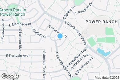 Map image of the property - 4081 E Wagon Cir