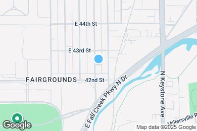 Map image of the property - 4233 Crittenden Ave
