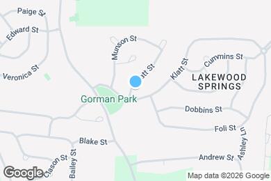 Map image of the property - 3806 Pratt St