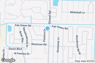Map image of the property - 1409 Drexel Rd