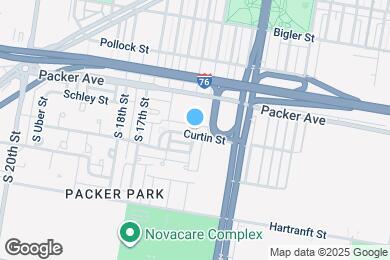 Map image of the property - 1517 Curtin St