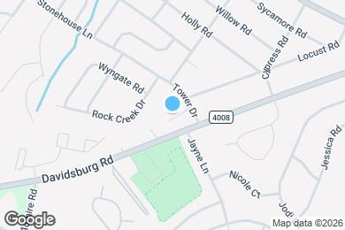 Map image of the property - 3707 Tiffany Dr