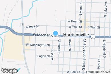 Map image of the property - 605 W Mechanic St