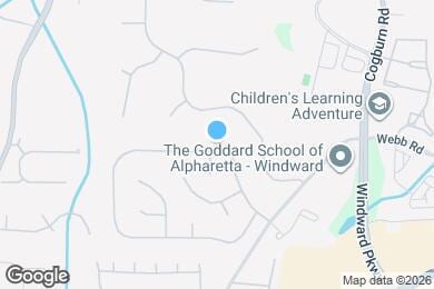 Map image of the property - 2200 Traywick Chase