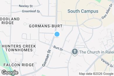 Map image of the property - 1505 Gorman St