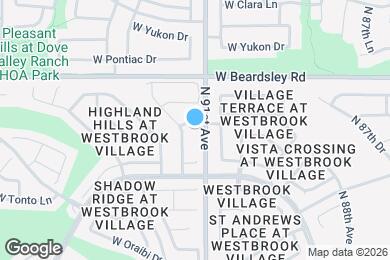 Map image of the property - 9145 W Chino Dr