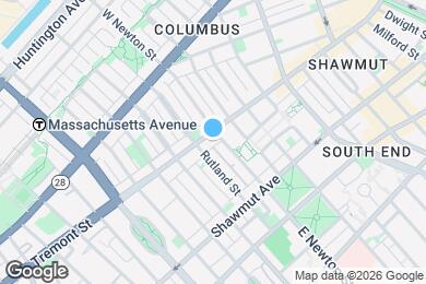 Map image of the property - 680 Tremont St