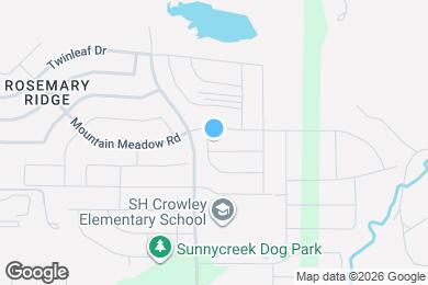 Map image of the property - 4108 May Water Trl
