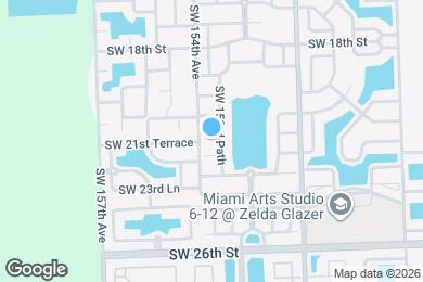 Map image of the property - 15386 SW 21 Ln