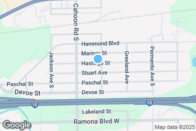 Map image of the property - 8012 Hastings St