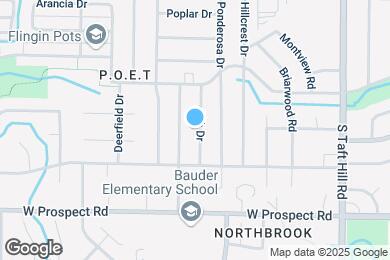 Map image of the property - 1307 Ash Dr