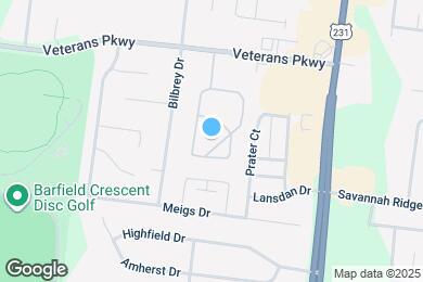 Map image of the property - 261 Veterans Pkwy