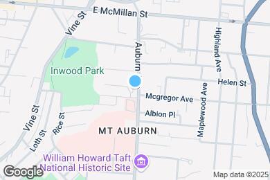 Map image of the property - 2301 Auburn Avenue