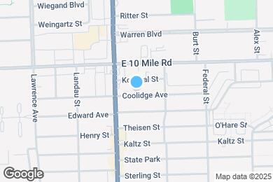 Map image of the property - 8059 Coolidge