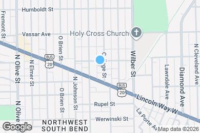 Map image of the property - 913 College St